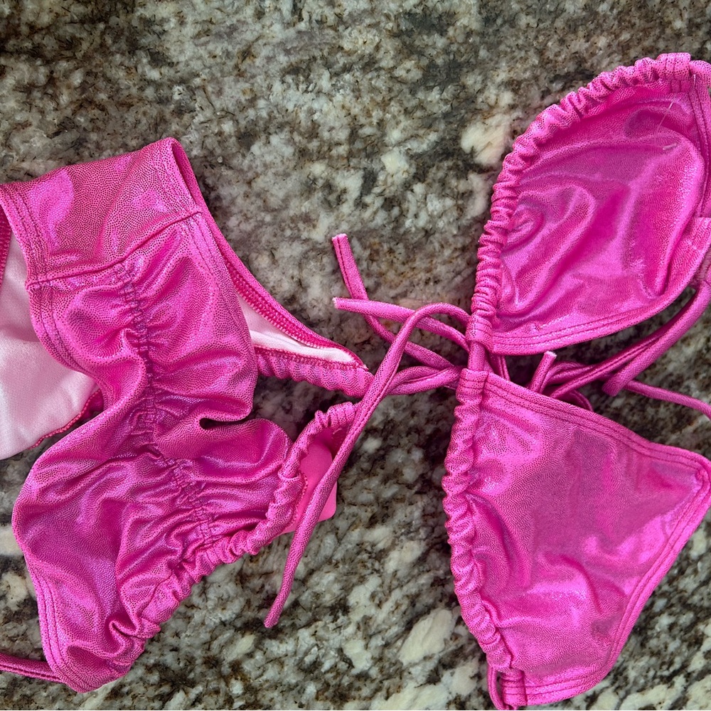 Sexy Vibrant Pink Bikini Set